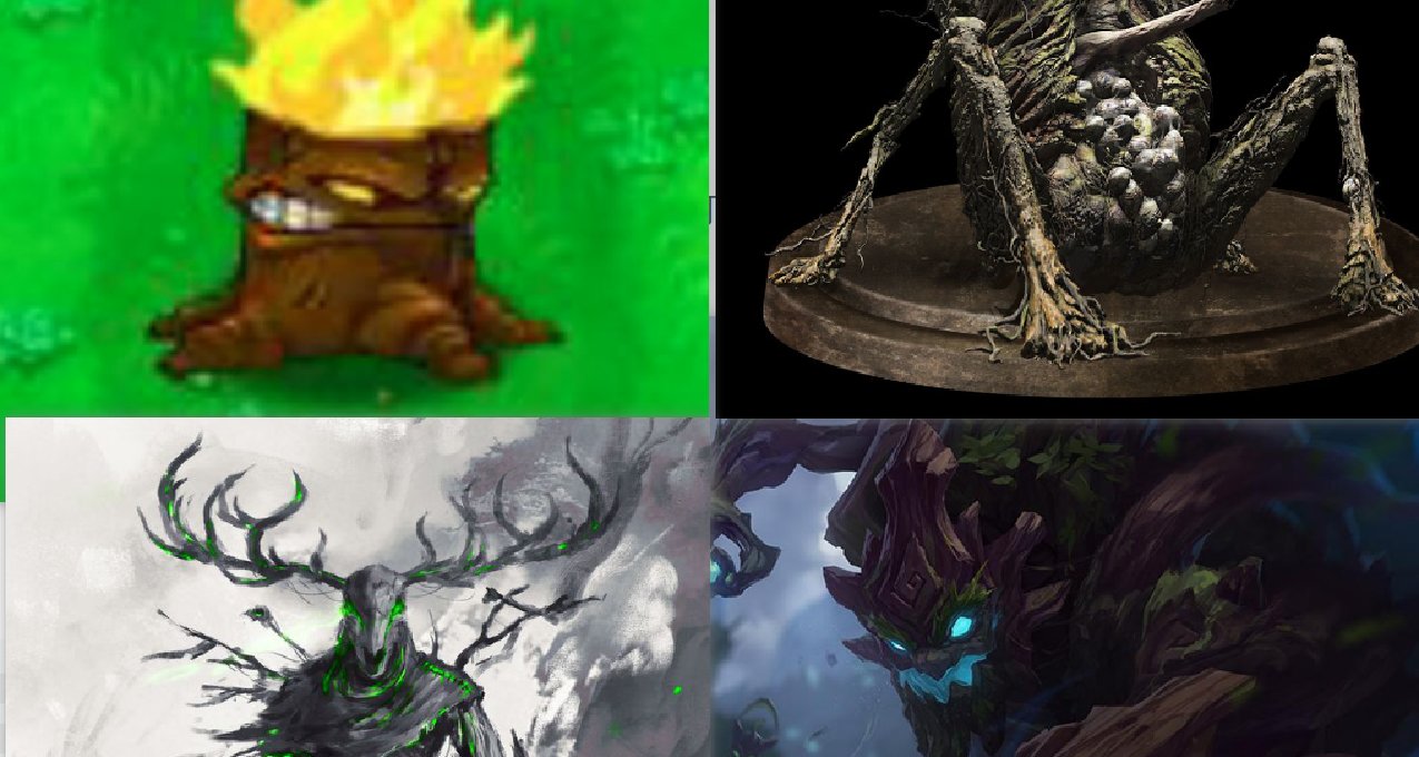 盤根錯節--談談遊戲中那些樹形/樹精/樹妖角色設計