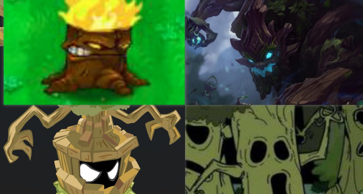 請選擇你的木系夥伴！——那些年記憶深刻的樹形形象淺談