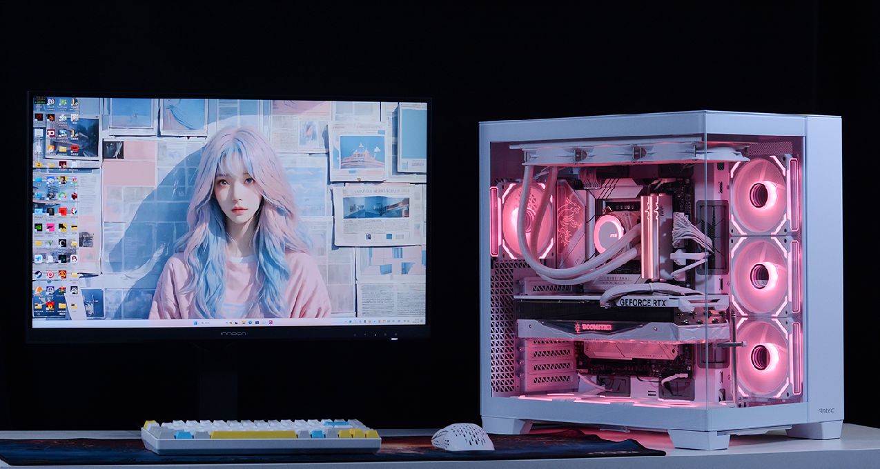 這纔是海景房該有的樣子，安鈦克C8海景房搭配14700K+4080裝機