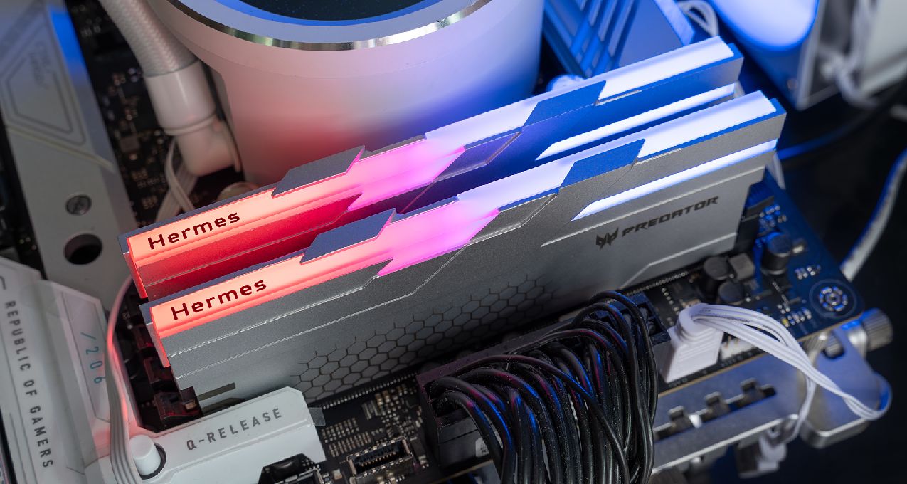 助喫雞幀數提升16%？宏碁掠奪者Hermes RGB DDR5 7200 24GBX2體驗