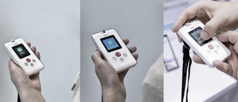 騰訊做了一款“卡片手機”：工卡大小、僅 4 個按鍵，爲老人研發