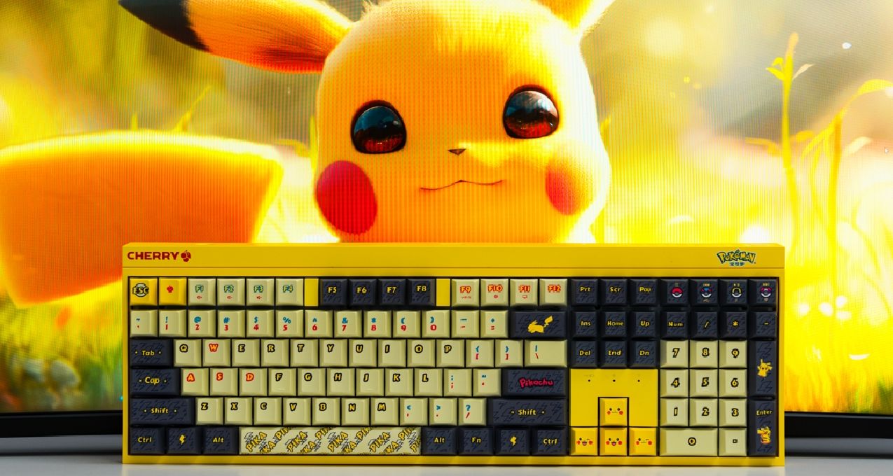 櫻桃cherry MX2.0S寶可夢聯名鍵盤：永遠可以相信寶可夢的魔力