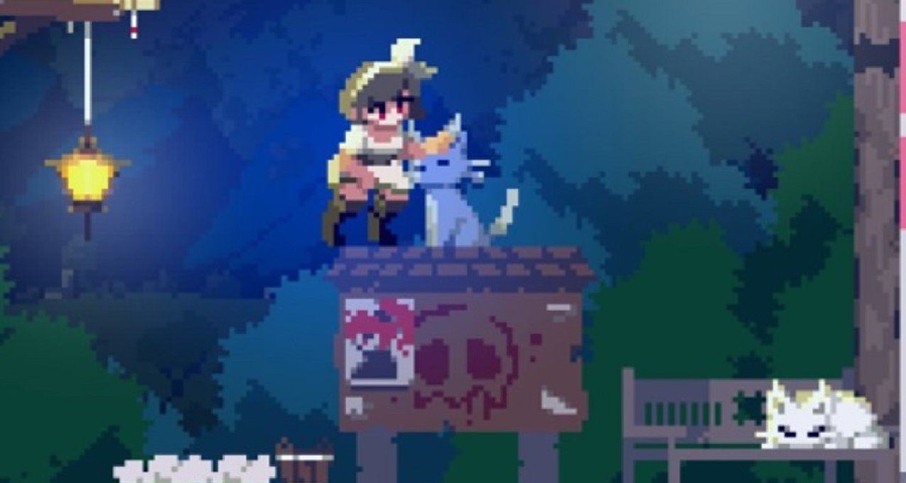 莫莫多拉：月下擼貓。怎麼變成貓娘了？！