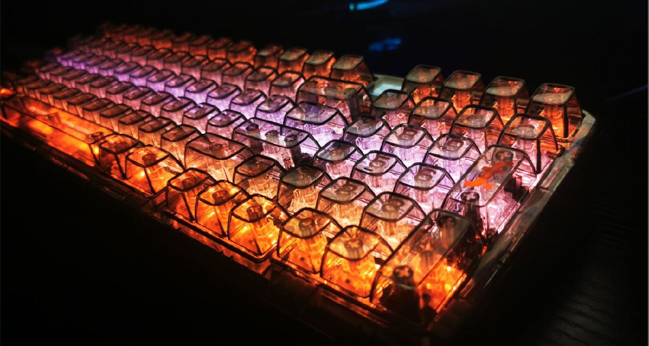 顏值即正義——全透明鍵盤CK98數學家