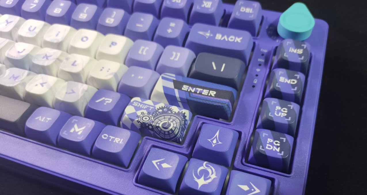 机械师K600T：这一次内卷的浪潮蔓延到了二次元加持的键盘之上。