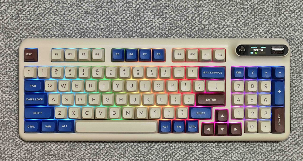 打帕魯，怎麼能少得了這款高顏值鍵盤——珂芝Z98青春版