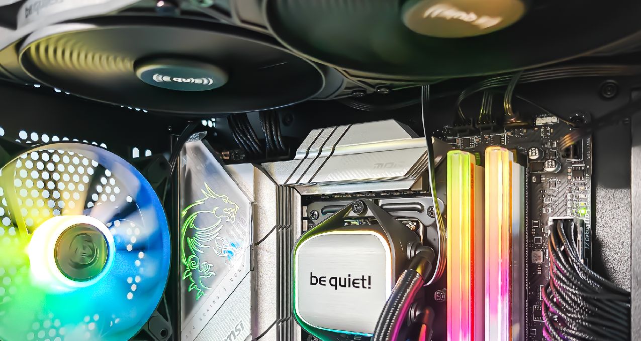 低噪音水冷風扇壓制14代CPU，德商德靜界PURE WINGS 3風扇真安靜