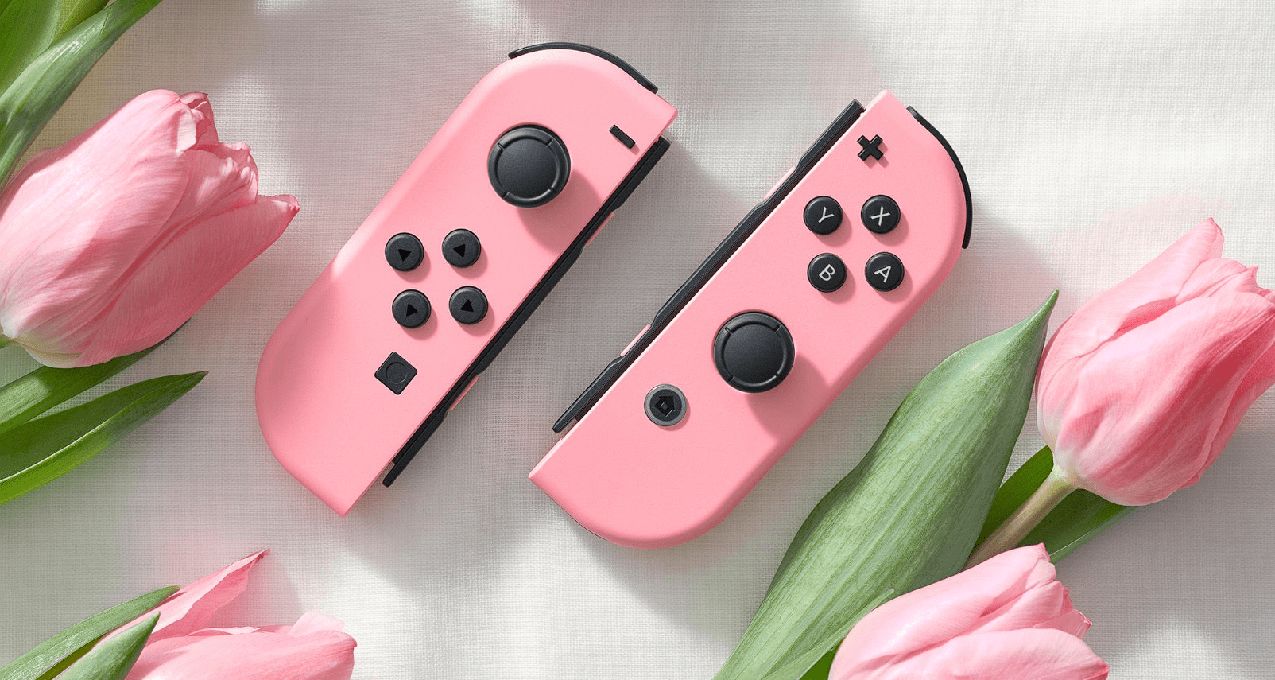 淡粉色Switch Joy-Con手柄现已在沃尔玛开放预订 售价79.99 美元