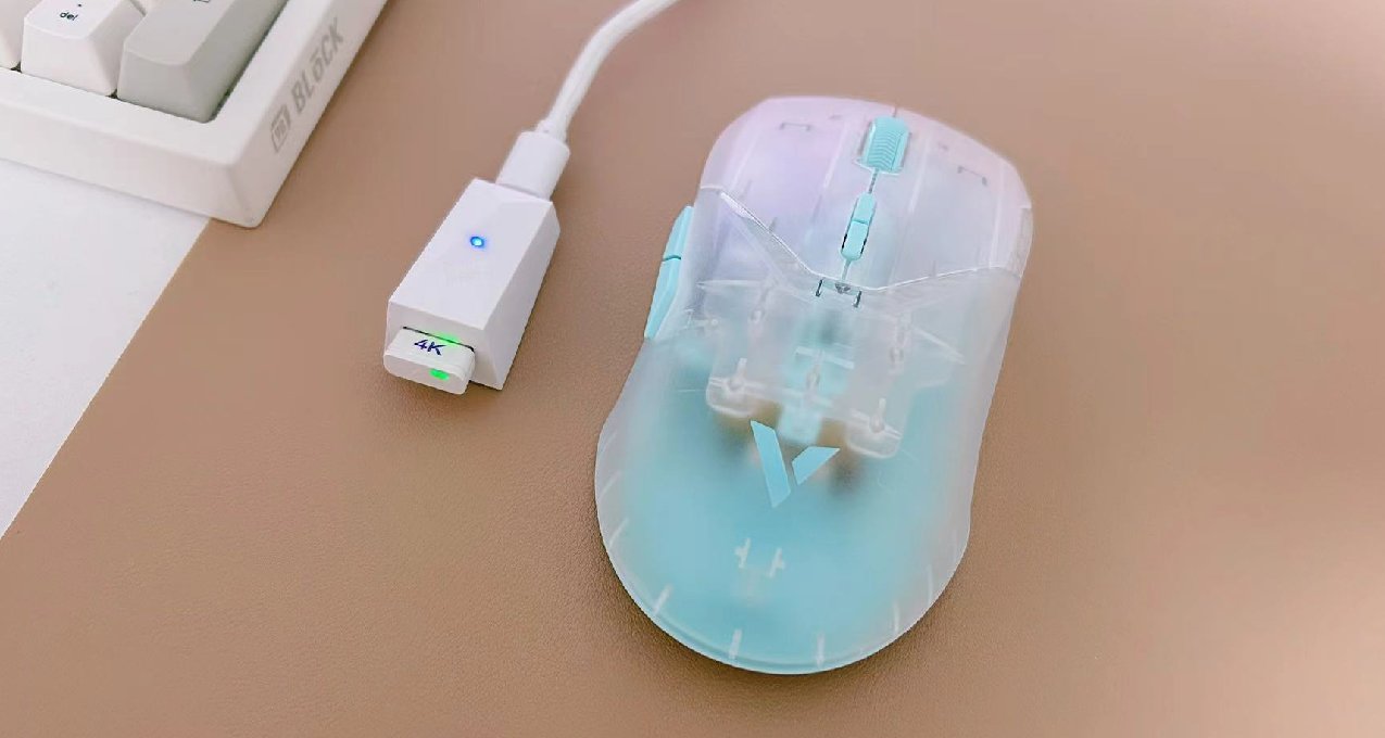 輕盈靈活，精準操控：雷柏VT9Air雙模鼠標