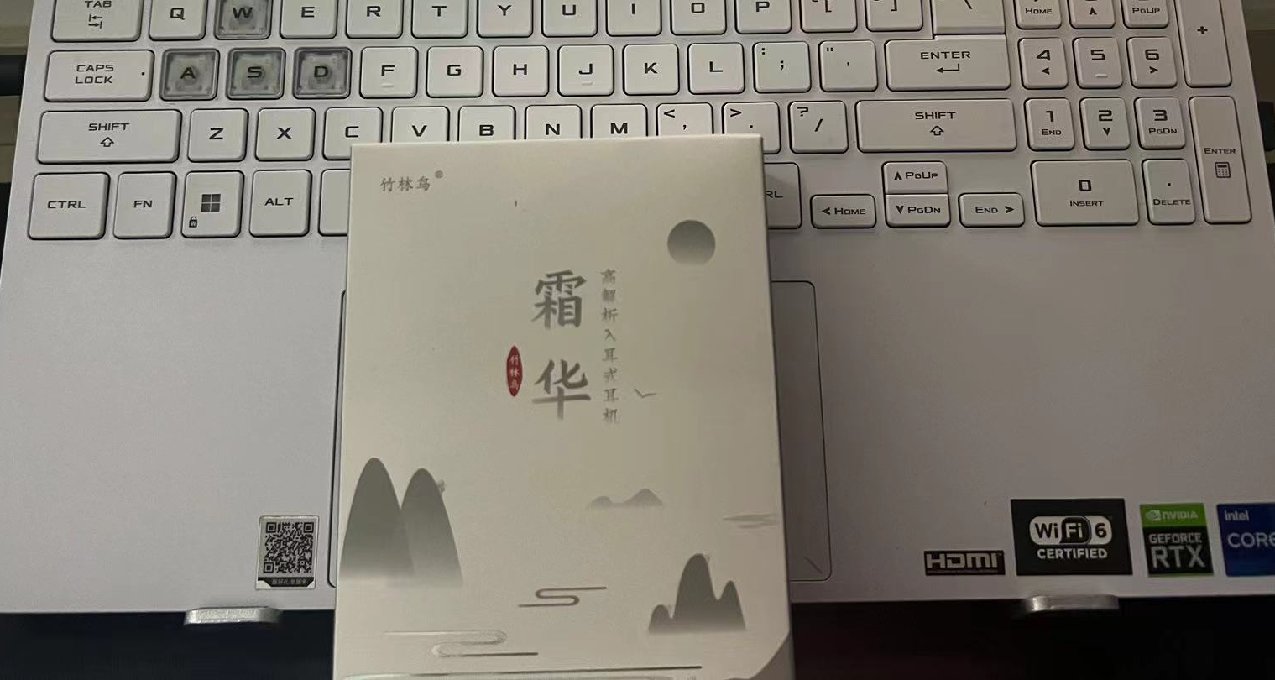 优雅国风耳机、C口解码芯片加持，竹林鸟·霜华 优雅，永不过时！