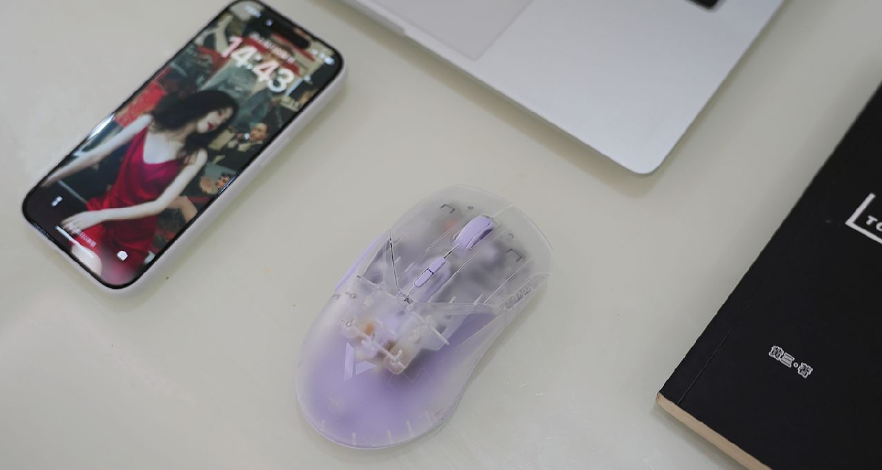 輕量化+透明設計，雷柏VT9 Air一款集科技、顏值於一身的鼠標