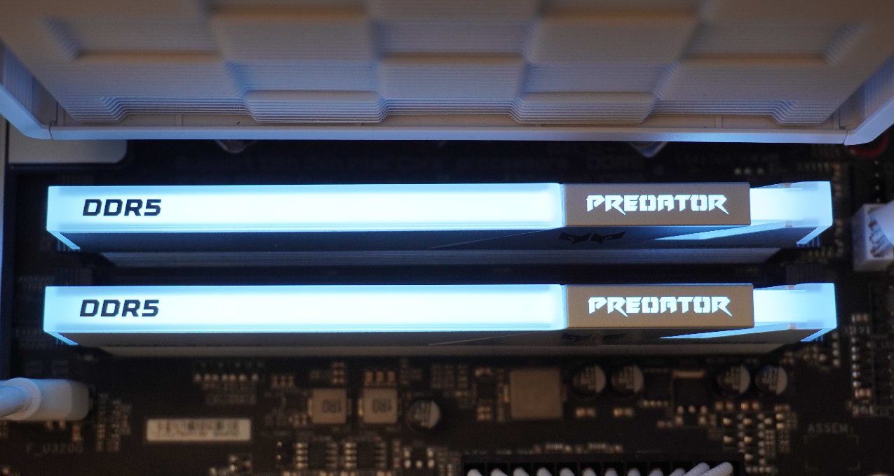 宏碁掠夺者 Vesta II 炫光星舰 DDR5 6800 32GB套条内存评测体验