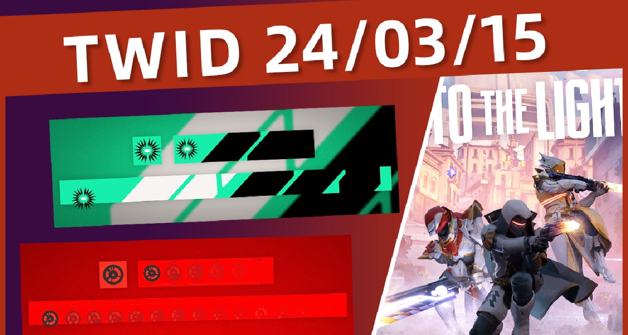 【BUNGIE週報 24/03/15】走進光能展示會×限時名片丨金特性拓展