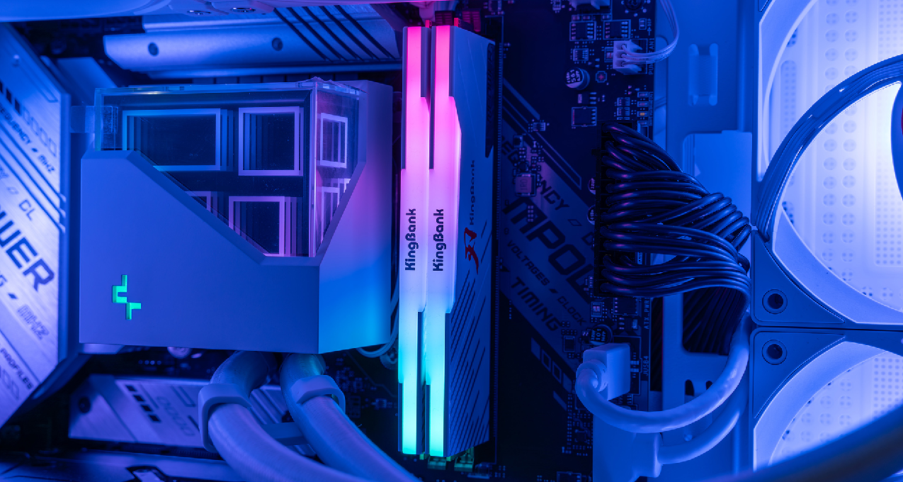 穩8200喫雞，金百達白刃RGB DDR5 7600微星MPOWER聯名款內存體驗