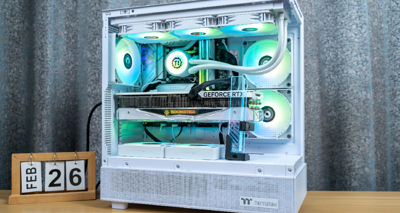 散热表现优秀，灯效酷炫梦幻，Thermaltake（Tt）钢影透S机箱评测