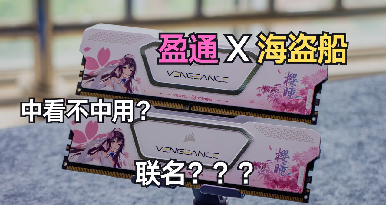 银枪蜡烛头？中看还中用！CORSAIR复仇者 RGB DDR5樱瞳花嫁联名款