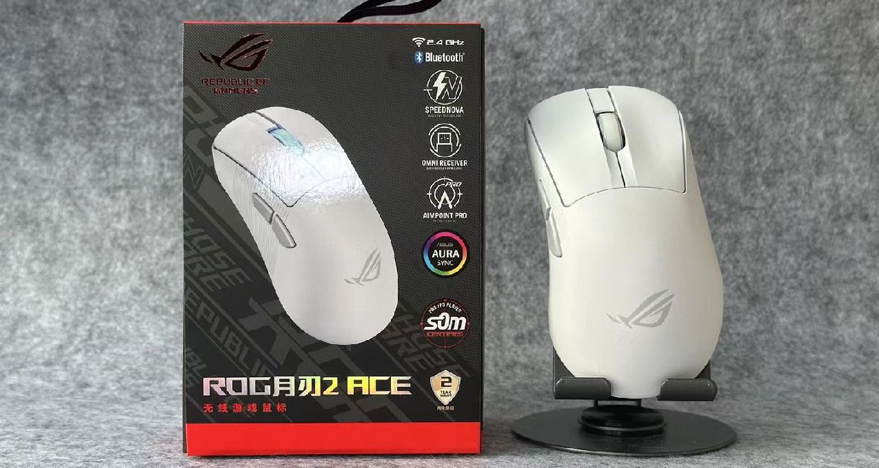 ROG居然玩起了性价比！全新模具 中小手狂喜—ROG月刃2Ace