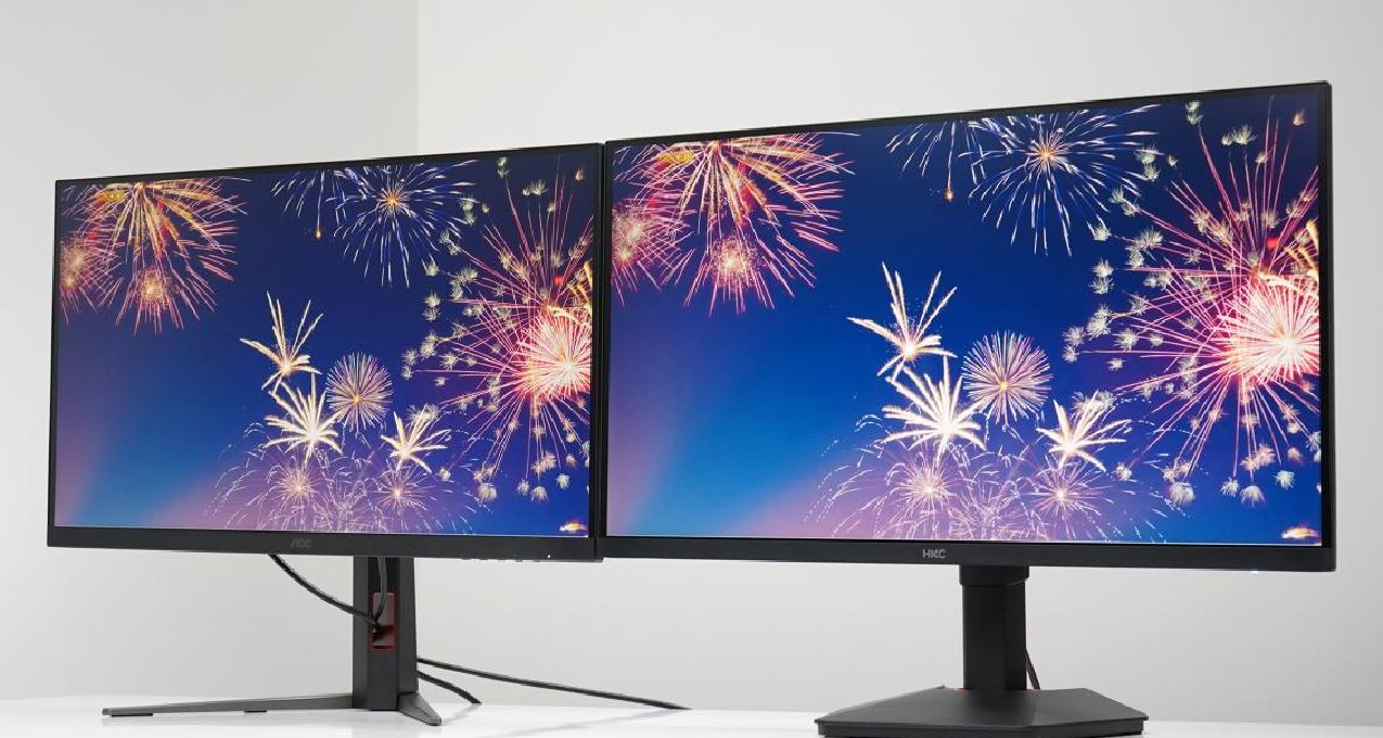 618千元预算买电竞显示器：HKC G27H2还是AOC Q27G4？实测看看！
