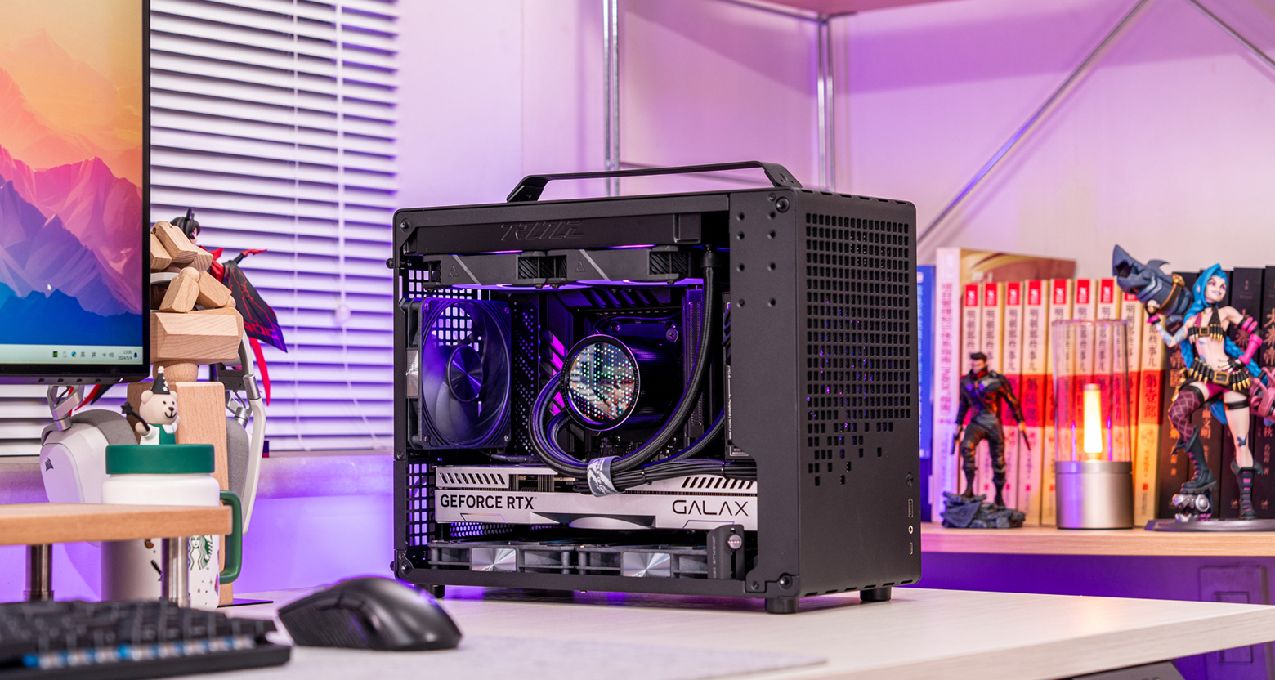 20L的MATX——ROG X670E GENE+4070S金屬大師+喬思伯Z20裝機展示