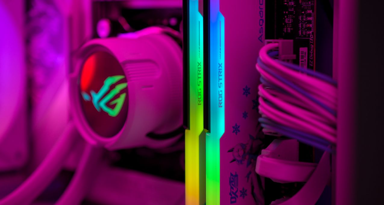 繼承ROG基因的性能猛獸丨阿斯加特吹雪聯名DDR5 7600內存評測