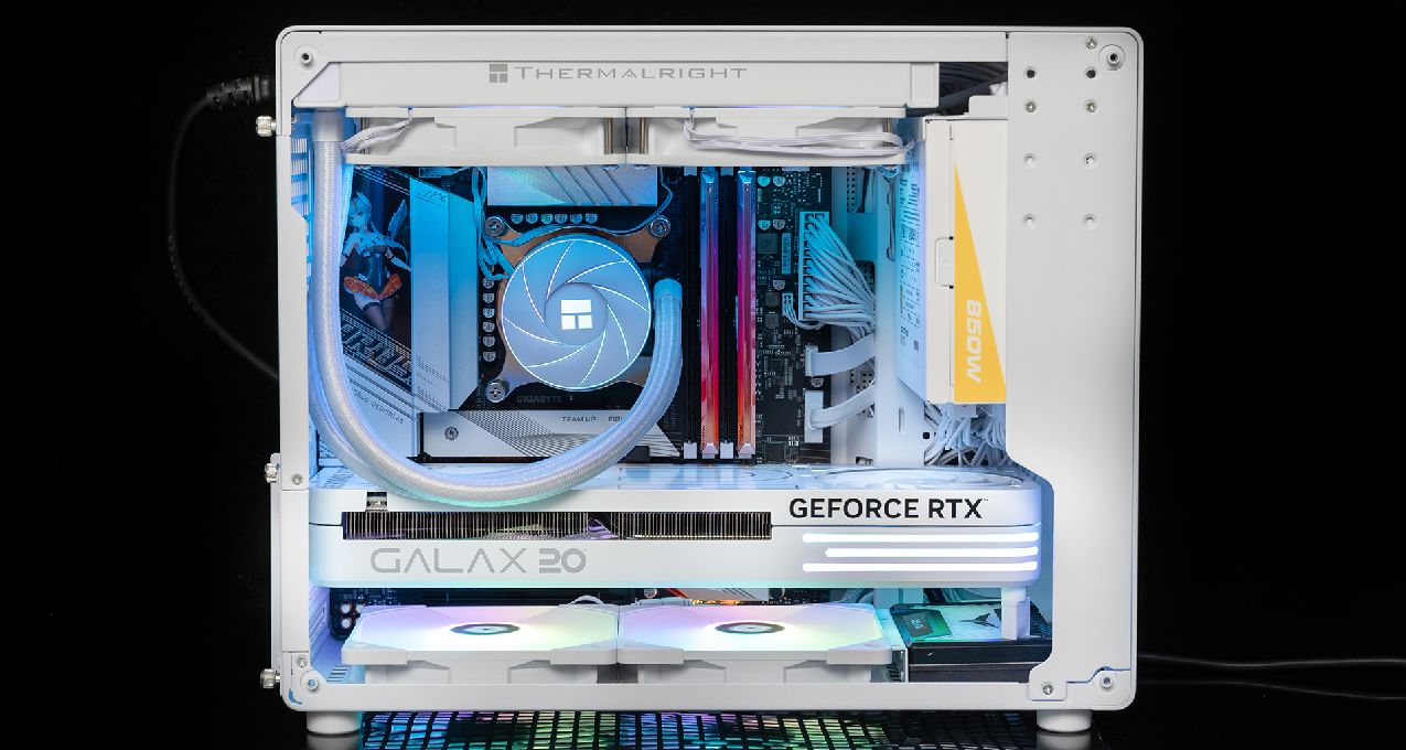 榨干MATX空间，技嘉B760M AX-P雕妹+乔思伯Z20+安耐美D.F.12装机