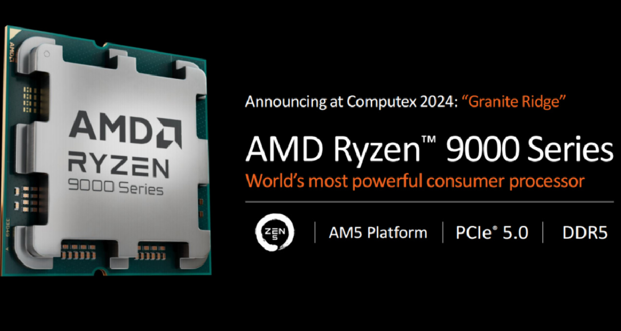 Zen5架構銳龍9000家族正式發佈！IPC大漲無縫升級很厚道