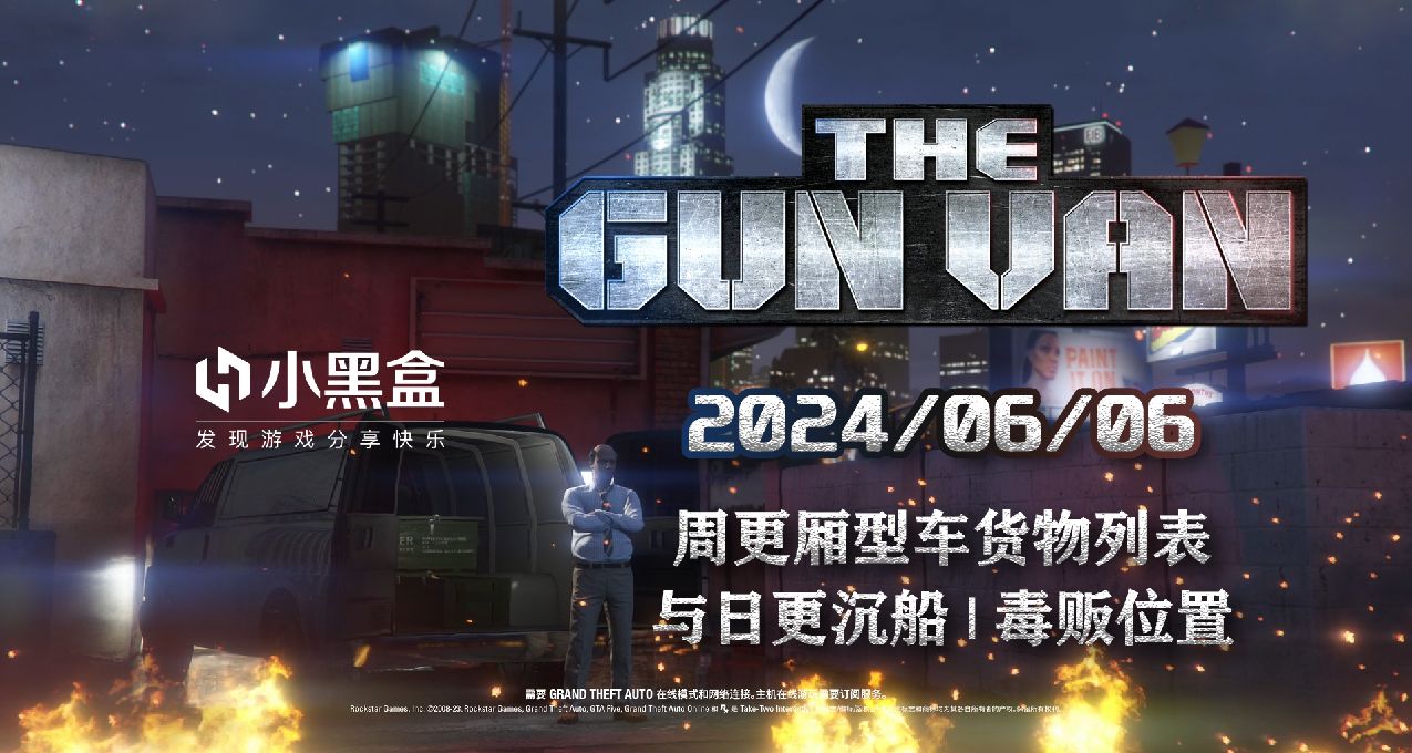 【GTAOL】6月6日（改裝鋪周）周更內容與位置