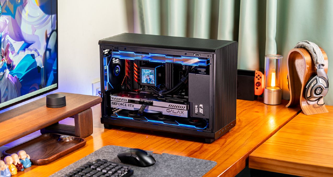 聯力DAN Cases A3-mATX+華碩ROG X670E GENE+影馳4070S裝機展示