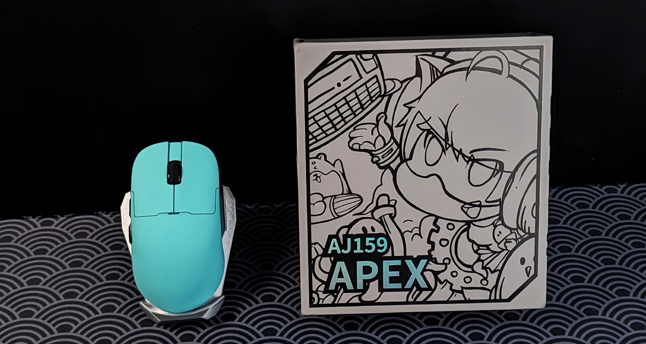 三百元最強全能型性價比3950鼠標——黑爵 AJ159 APEX