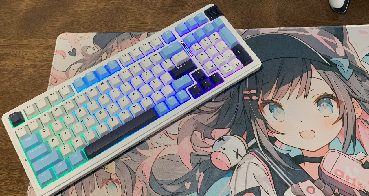 遊戲辦公兩不誤，98配列鍵盤新卷王:珂芝K98膠坨坨