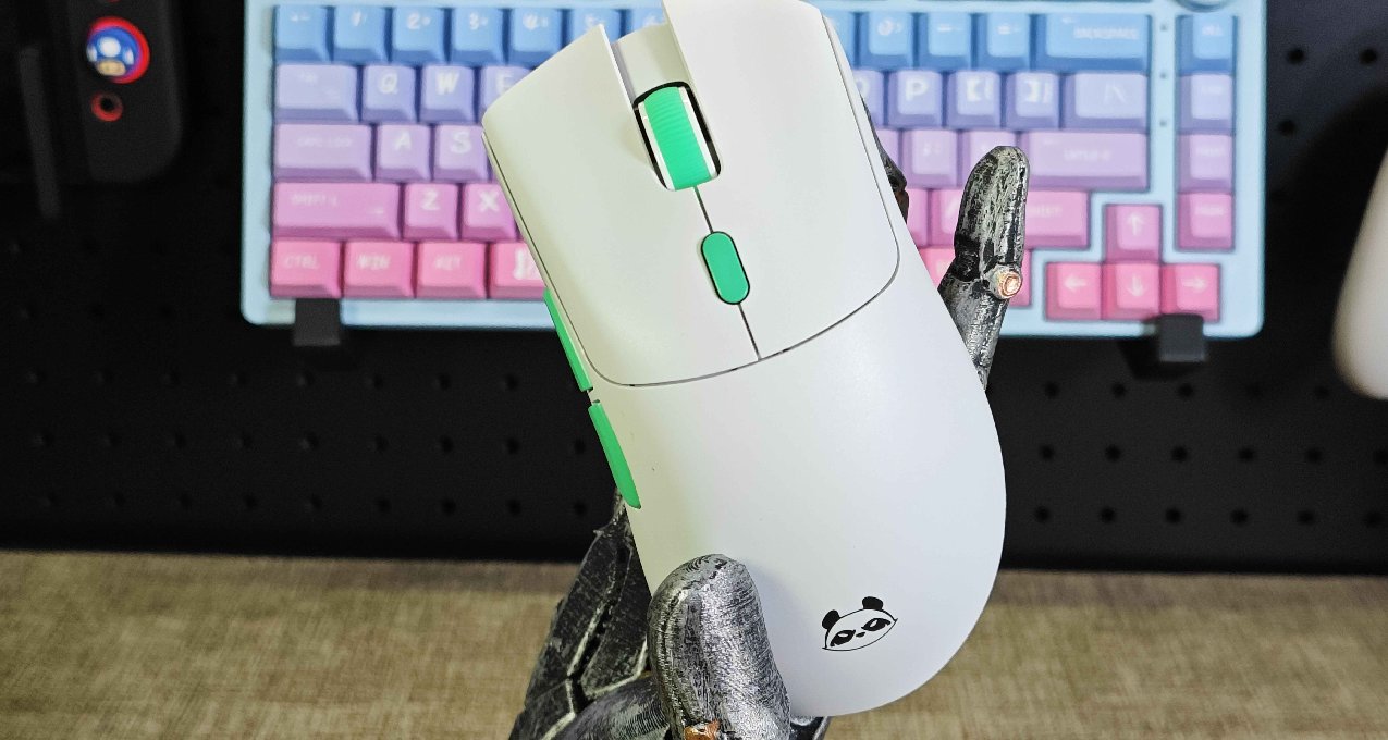 玄派玄熊貓：第一款星閃卷王鼠標！還用上了蝰蛇模具！