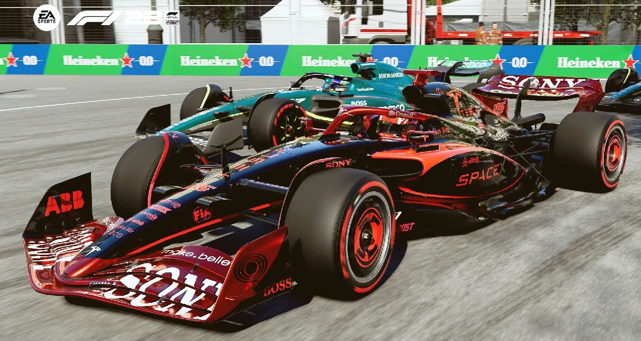 【F1 23】特斯拉 F1 车队，完整的 My Team 套装