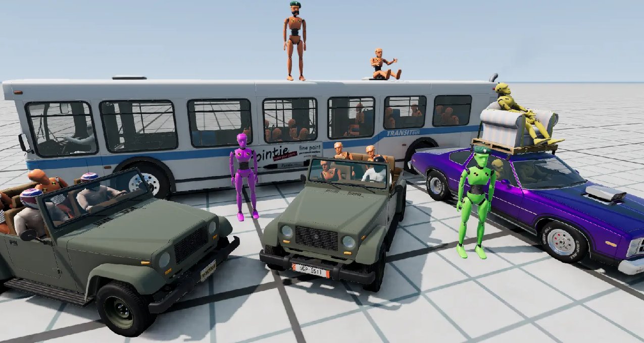【BeamNG.Drive】如何讓假人坐進車裏，適合新手，大神請繞道