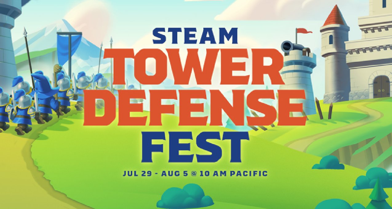 Steam塔防遊戲節將在7月30日隆重舉行，出鏡遊戲共17款