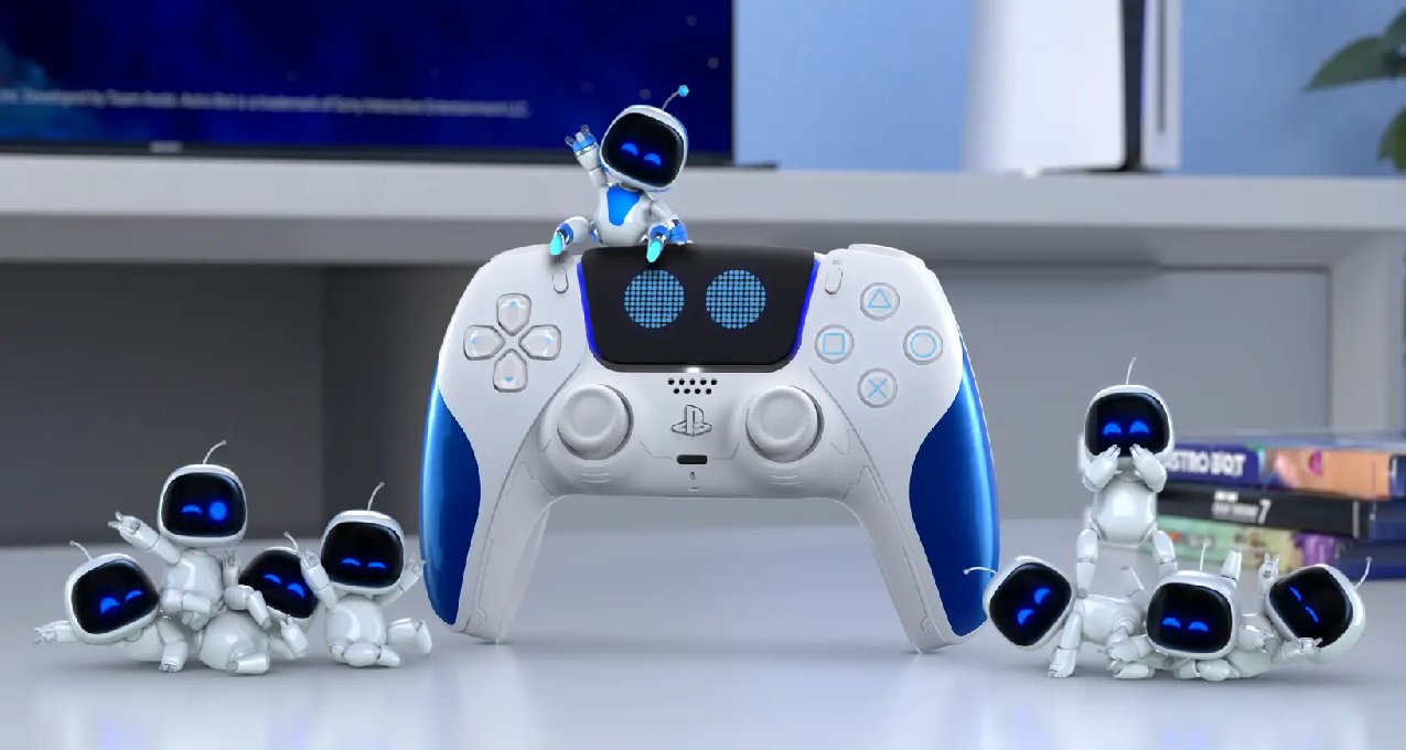 PlayStation推出《宇宙机器人》限定款PS5手柄