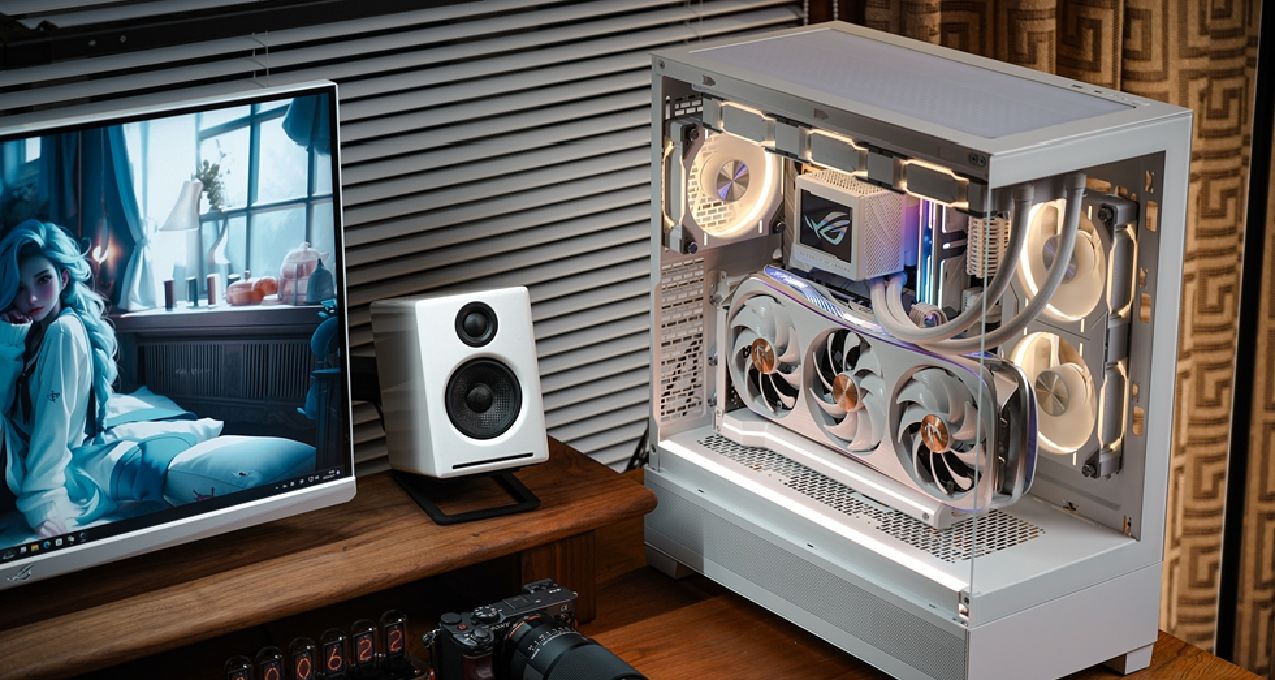 追風者XT523 View+ROGZ790吹雪S+索泰4090AMP純白高透海景房展示！