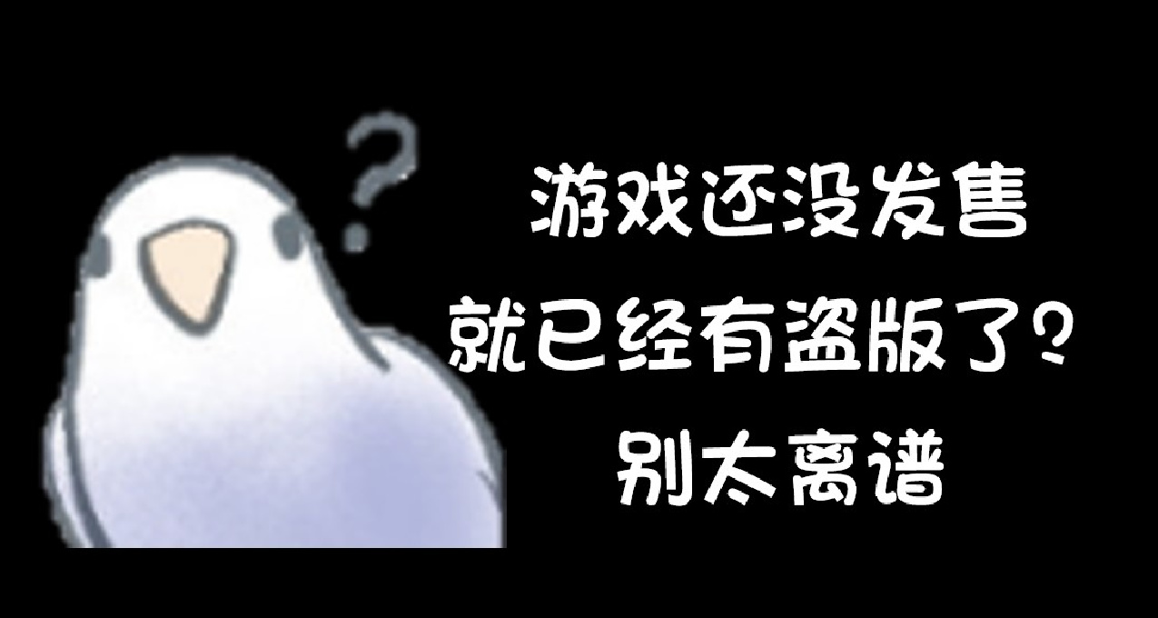 他們的遊戲因爲被盜版流出，被迫提前發售