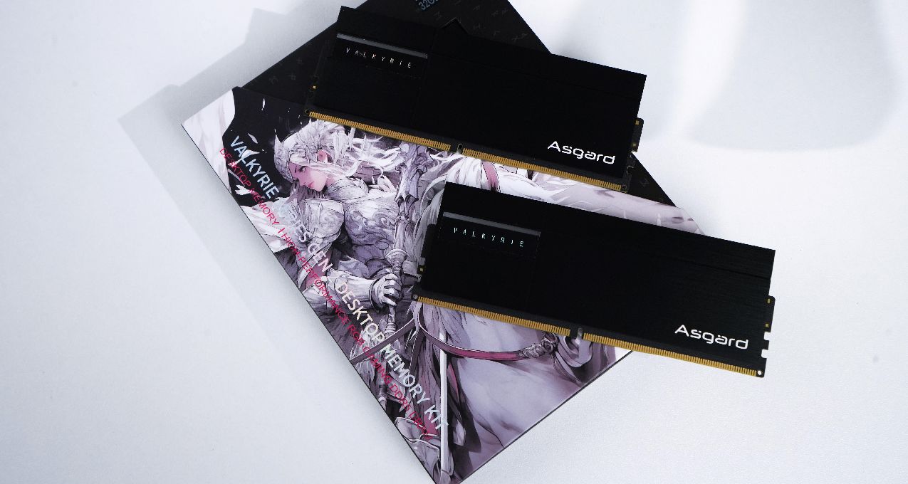 阿斯加特 女武神 2代 DDR5 32G 黑色RGB燈條，開箱