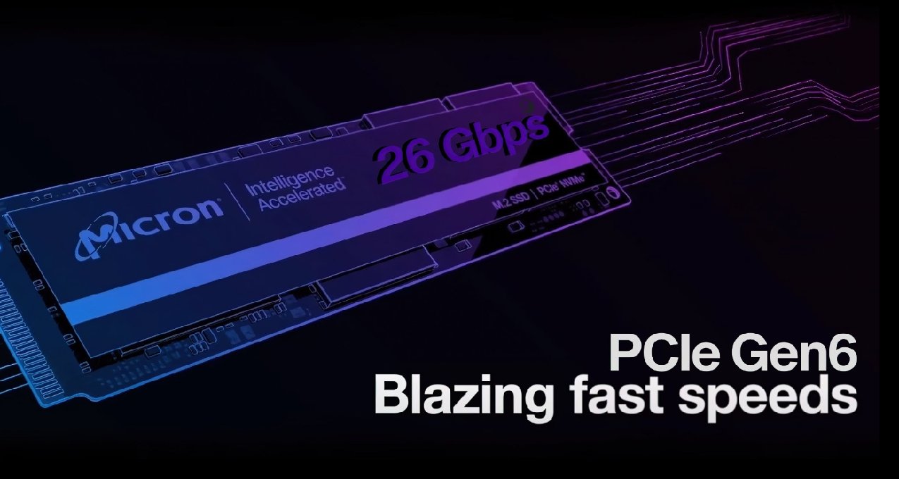 速度高达26GB/s，首款PCIe 6.0 SSD被镁光推出