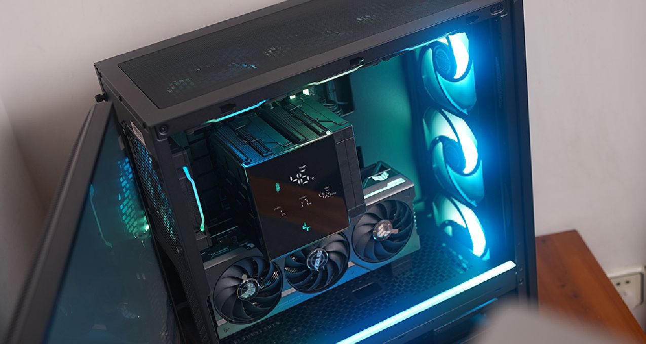 7800X3D+B650M / RTX 4070 TI SUPER，追風者 XT523 P2 機箱裝機