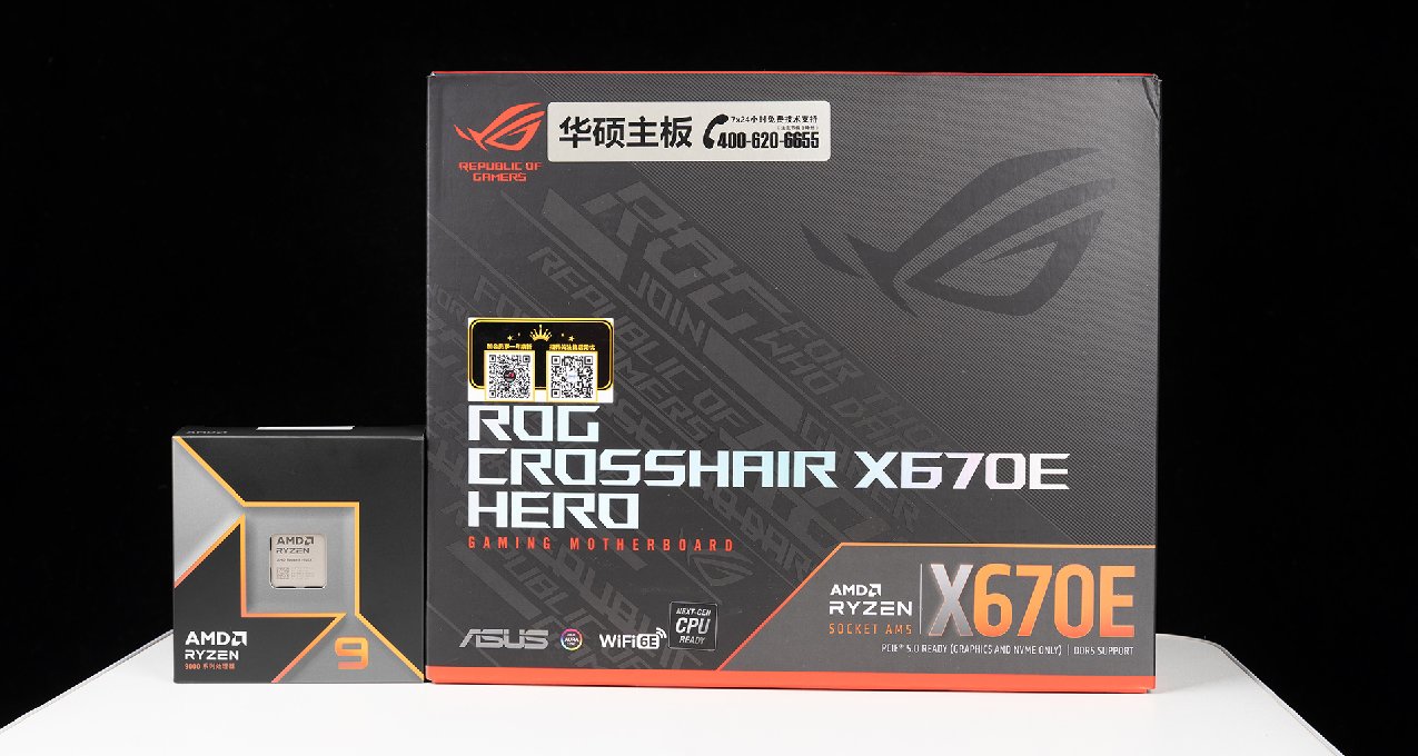 24线程狙击32线程！AMD 锐龙9 9900X+ROG X670E HERO首发评测