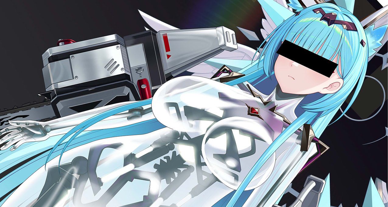 新出爐的全透明機娘！給她起個名吧~《叛逆神魂》美少女生產10