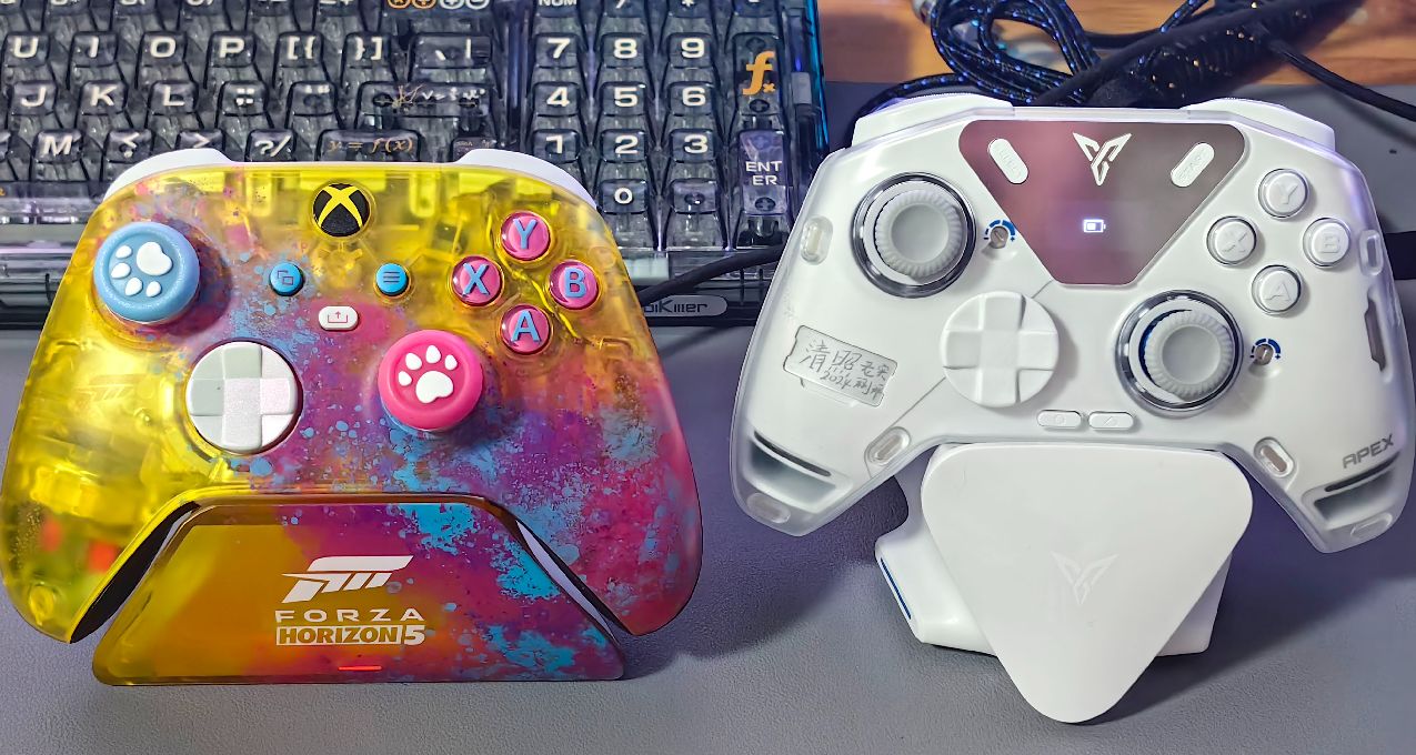 八爪魚4手柄與XBOX 使用體驗對比