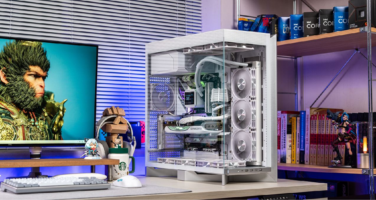 黑神話大白機—TRYX創氪星系LUCA +Z790吹雪S+4070TIS月白裝機分享