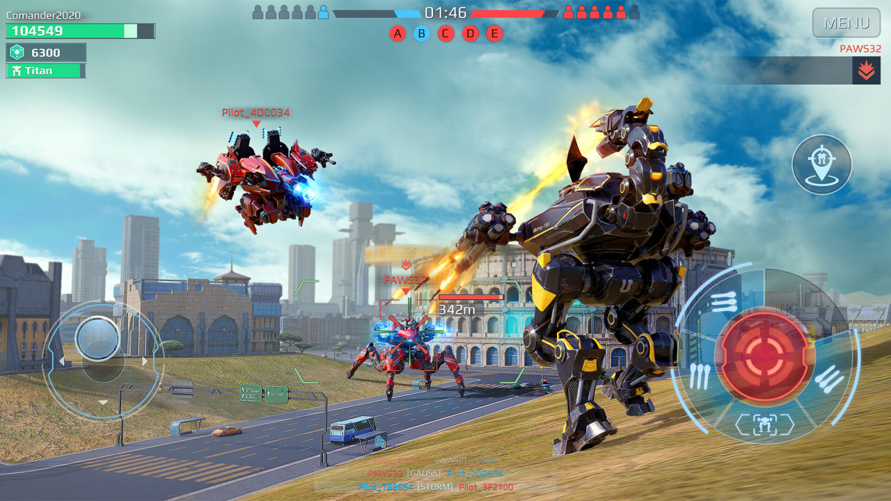 《War Robots》Steam版本更新！曬遊戲截圖贏餘額獎勵