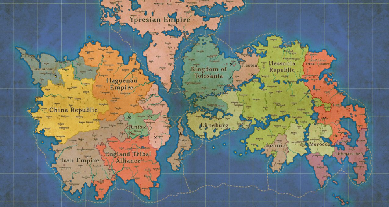 新遊諮詢：創建編輯自己的幻想地圖《架空地圖模擬器》今日上線。