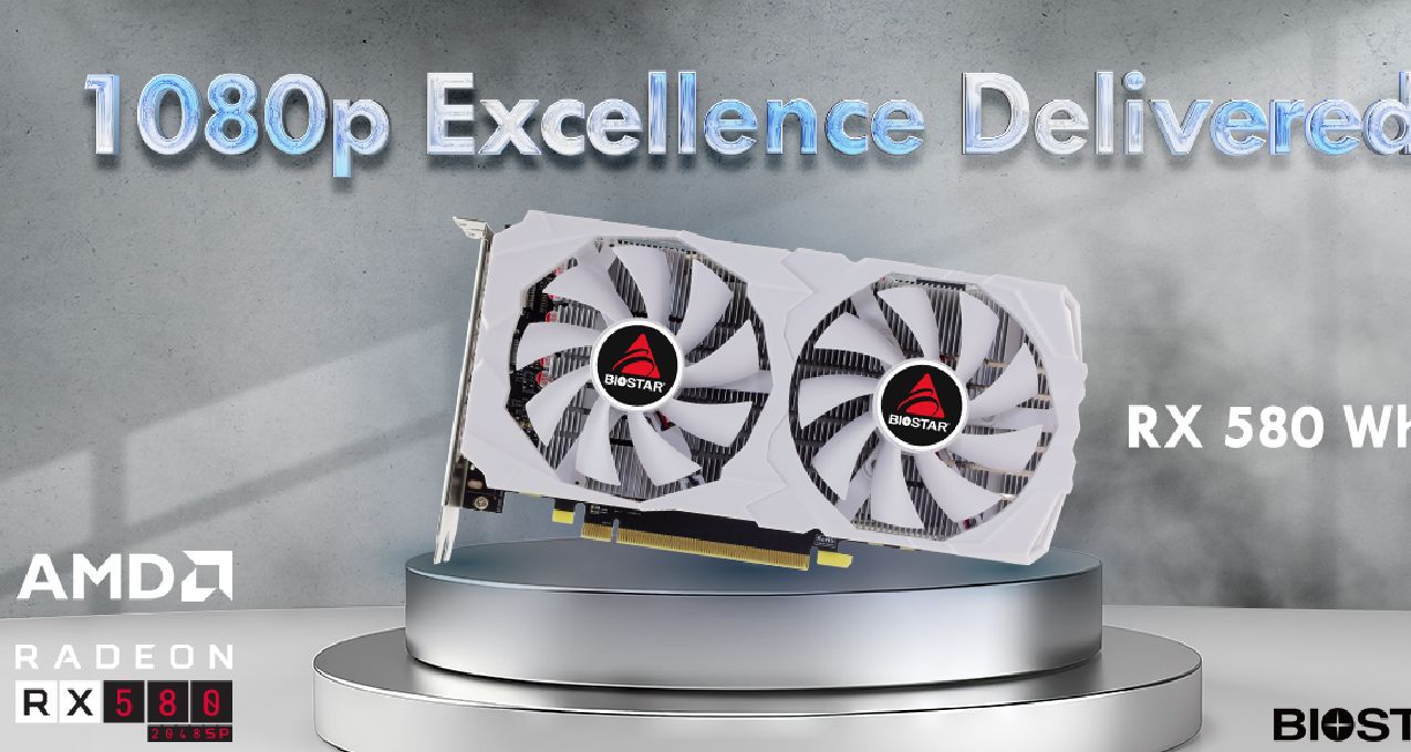 今夕是何年——映泰2024年9月13日推出新款Radeon RX580顯卡