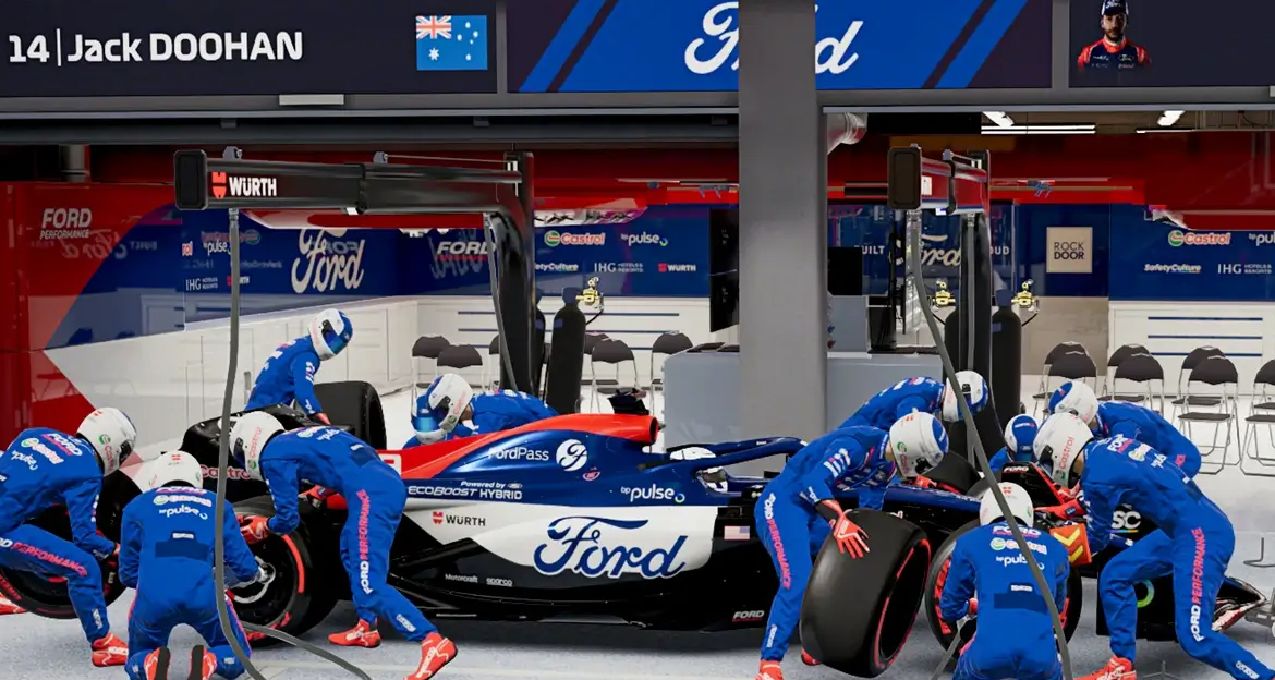 【F1 24】 福特2024全新塗裝 適用於生涯模式