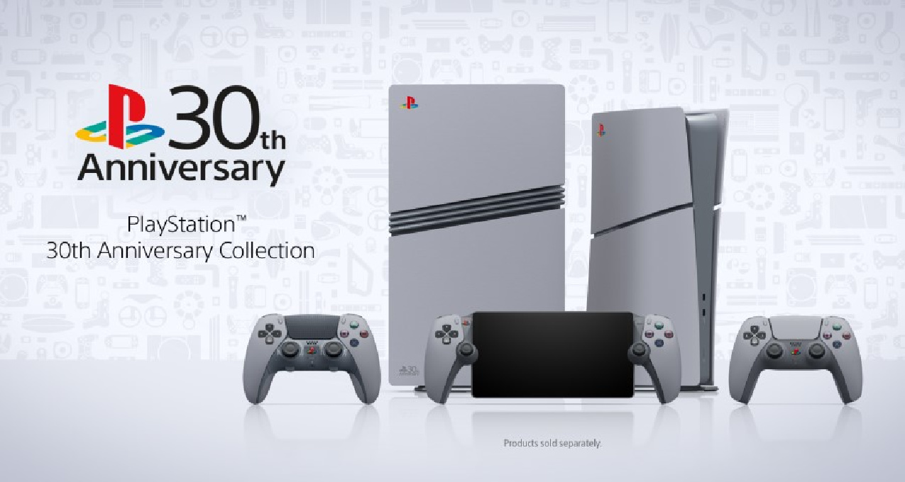 索尼推出PS主機30週年紀念版PS5系列產品，9月26日開始預購