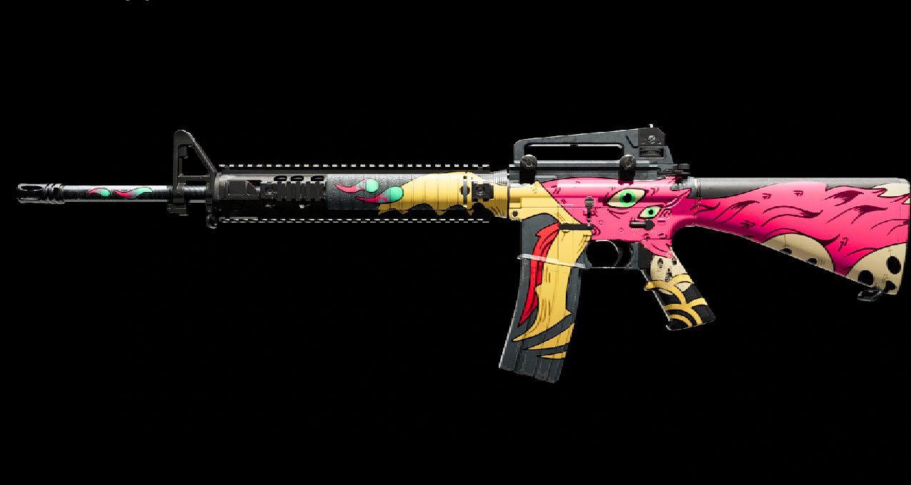 兄弟们快上号！玩三局《不羁联盟》免费领取 M16 怪兽皮肤